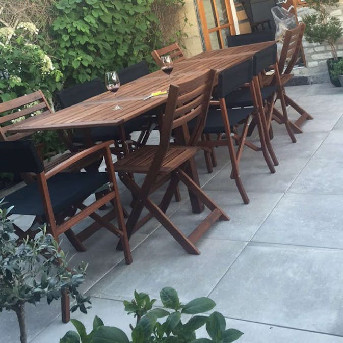 Uteklinker Pronto Klinkerdäck Vintage Gent 60x60 cm