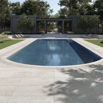 Poolkant/Trappsteg Pronto Klinkerdäck Antique Dune Carved 30x120 cm