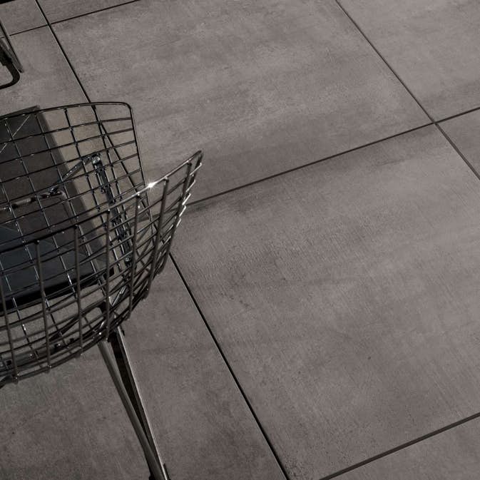 Poolkant/Trappsteg Pronto Klinkerdäck Beton Sandalo 40x80 cm