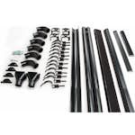 Plåtsats Vibostugan Njuta Svart 29 m2