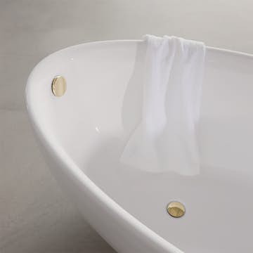 Bräddavlopp Strømberg med Vattenlås Click-Clack