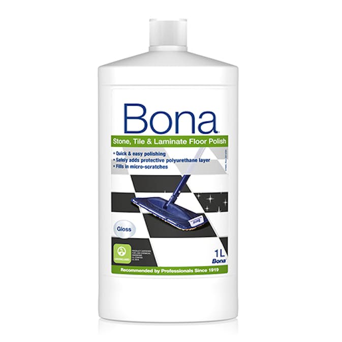 Golvtillbehör Bona Polish för Laminat, Klinker & Linoleum 1L