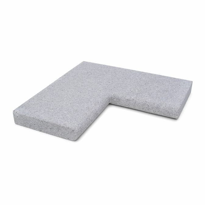 Poolkant St:Eriks Granit Porto Grå 500/500x250x50 mm Innerhörn