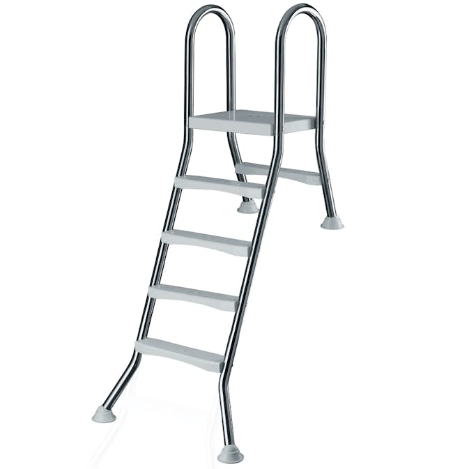 Poolstege Planet Pool för delvis nedgrävd pool