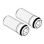 Raka Kopplingar Hansgrohe Set