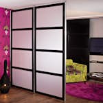 Ramverk Lundbergs Shoji Svart