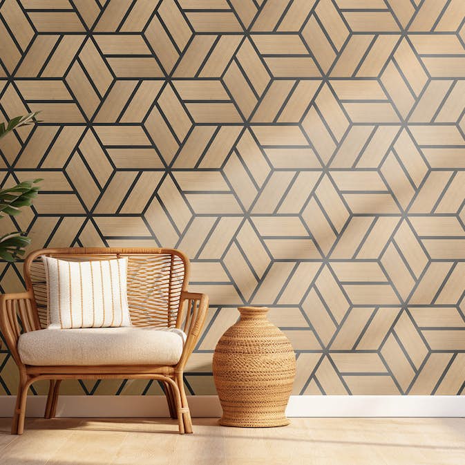 Akustikpaneler NQD Smartwall Hexagonformade 15-Pack