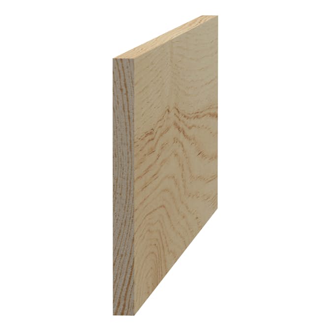 Planhyvlad List Grimslöv Trä List 8x95x2400 mm Obehandlad