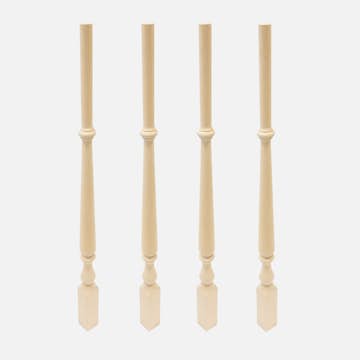Räckespinnar Herrljunga Ledstångsfabrik Gläntan 4-Pack
