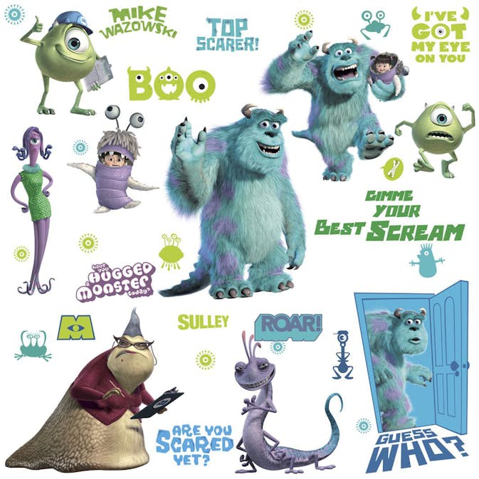 Väggdekor RoomMates Kids Monsters