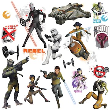 Väggdekor RoomMates Kids Star Wars Rebels