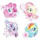 Väggdekor RoomMates My Little Pony The Movie Watercolor