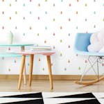 Väggdekor RoomMates Pastel Raindrop