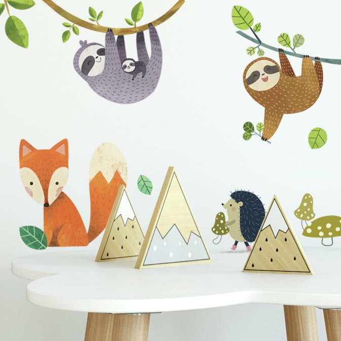 Väggdekor RoomMates Forest Friends