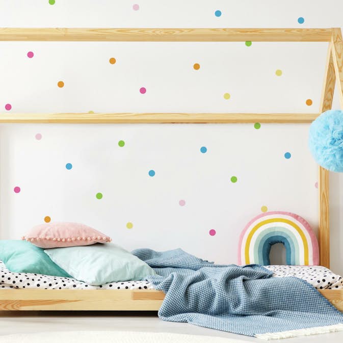 Väggdekor RoomMates Pastel Dot