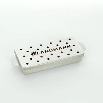 Röklåda Landmann För Gasol- & Kolgrill 13958 i Rostfritt Stål