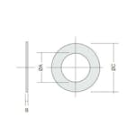 Rosett Kaminexperten Svart 120