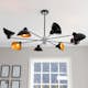 Taklampa Venture Home Emilio 8L