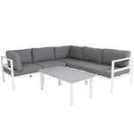 Loungegrupp Venture Home Copacabana med Pincy Soffbord 3+2 Utomhus