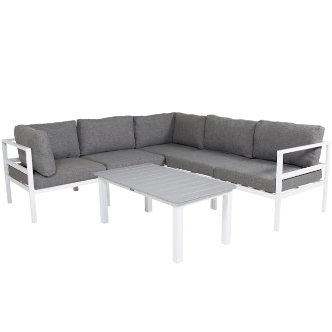 Loungegrupp Venture Home Copacabana med Pincy Soffbord 3+2 Utomhus