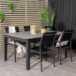 Matgrupp Venture Home Lova 160/240 med 4 Siri Matstolar