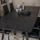 Matgrupp Venture Home Gold med 6 Slim Stolar