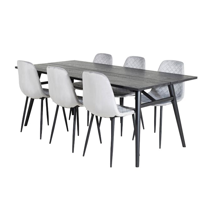 Matgrupp Venture Home Salt med 6 Phoi Stolar