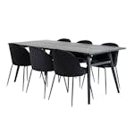 Matgrupp Venture Home Salt med 6 Wrigley Stolar