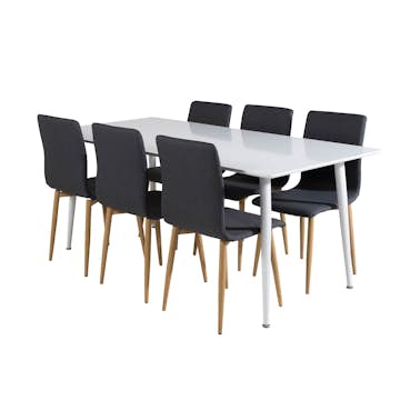 Matgrupp Venture Home Pobbie med 6 Walter Stolar