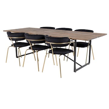 Matgrupp Venture Home Peo med 6 Aris Stolar