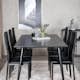 Matgrupp Venture Home Dipp med 6 Slim Stolar
