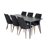 Matgrupp Venture Home Dipp med 6 Leone Stolar