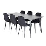 Matgrupp Venture Home Dipp med 6 Polar Stitches Stolar