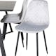 Matgrupp Venture Home Madde med 6 Phoi Stolar Sammet