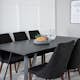Matgrupp Venture Home Madde med 6 Laura Stolar Polyestertyg