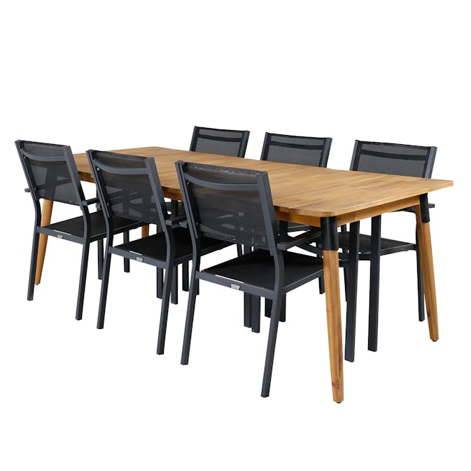 Matgrupp Venture Home Julle med 6 Cubb Matstolar