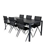 Matgrupp Utomhus Venture Home Break med 6 Alina Trädgårdsstolar