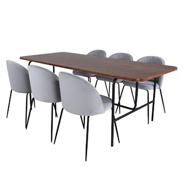 Matgrupp Venture Home Chicago med 6 Wrigley Stolar