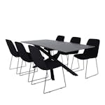 Matgrupp Venture Home Piata med 6 Muscot Stolar