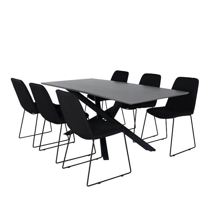 Matgrupp Venture Home Piata med 6 Muscot Stolar