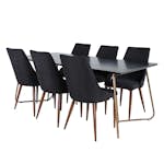 Matgrupp Venture Home Annika med 6 Laura Stolar