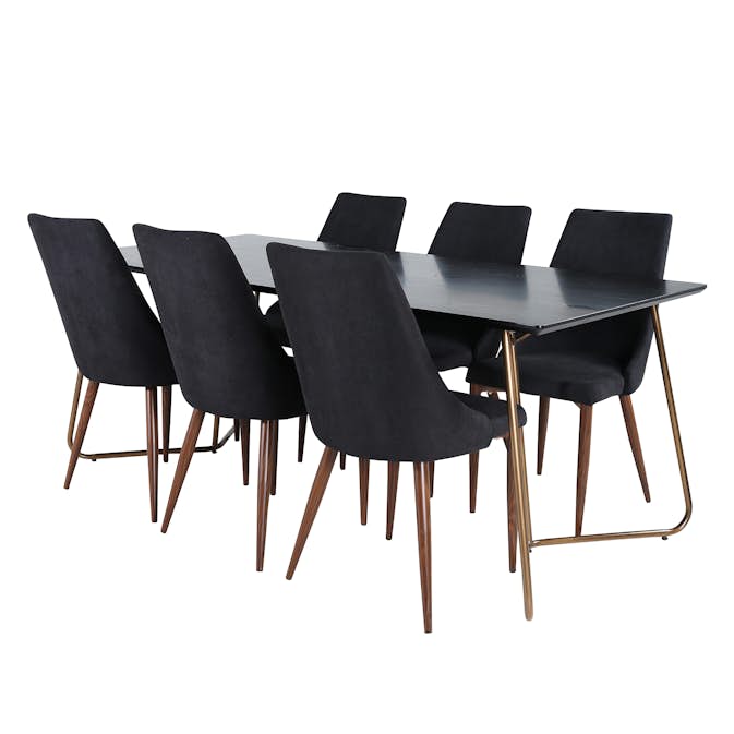 Matgrupp Venture Home Annika med 6 Laura Stolar