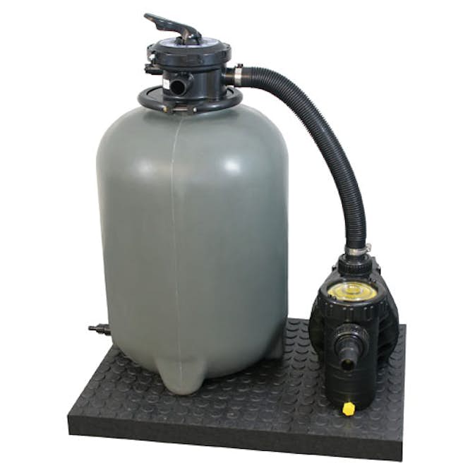 Sandfilterpump Planet Pool L Självsugande Poolpump med 6-Vägsventil