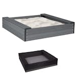 Sandlåda Nordic Play 120X120 cm Inkl. Nät