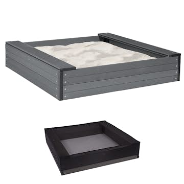 Sandlåda Nordic Play 120X120 cm Inkl. Nät