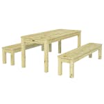 Bänkset Utomhus Palmako Sanne 180 cm