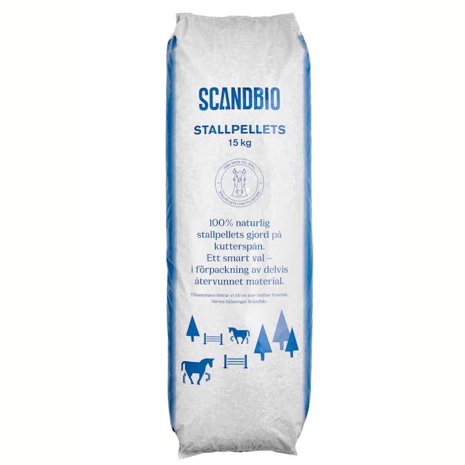 Stallpellets Scandbio Småsäck Helpall