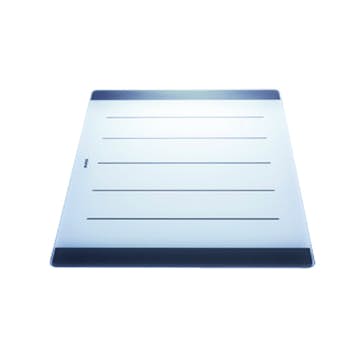 Skärbräda Blanco Härdat Glas 466 x 340 mm