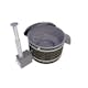 Vedeldad Badtunna Kirami Original Steady M Cult-Si ST med Dubbla Lock