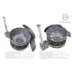 Vedeldad Badtunna Kirami Original Steady M Cult-Si ST med Dubbla Lock